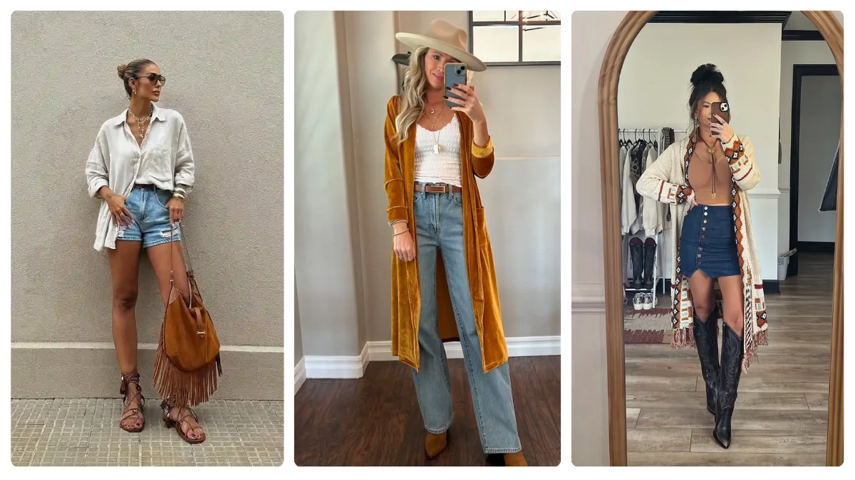 15 Edgy Boho Outfit Ideas