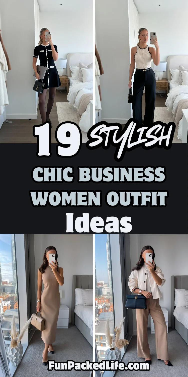 19 Chic Business Casual Women Outfit Ideas 