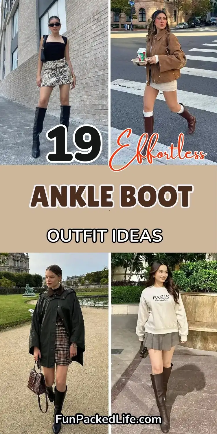 19 Effortless Ankle Boot Outfit Ideas That Work Year-Round