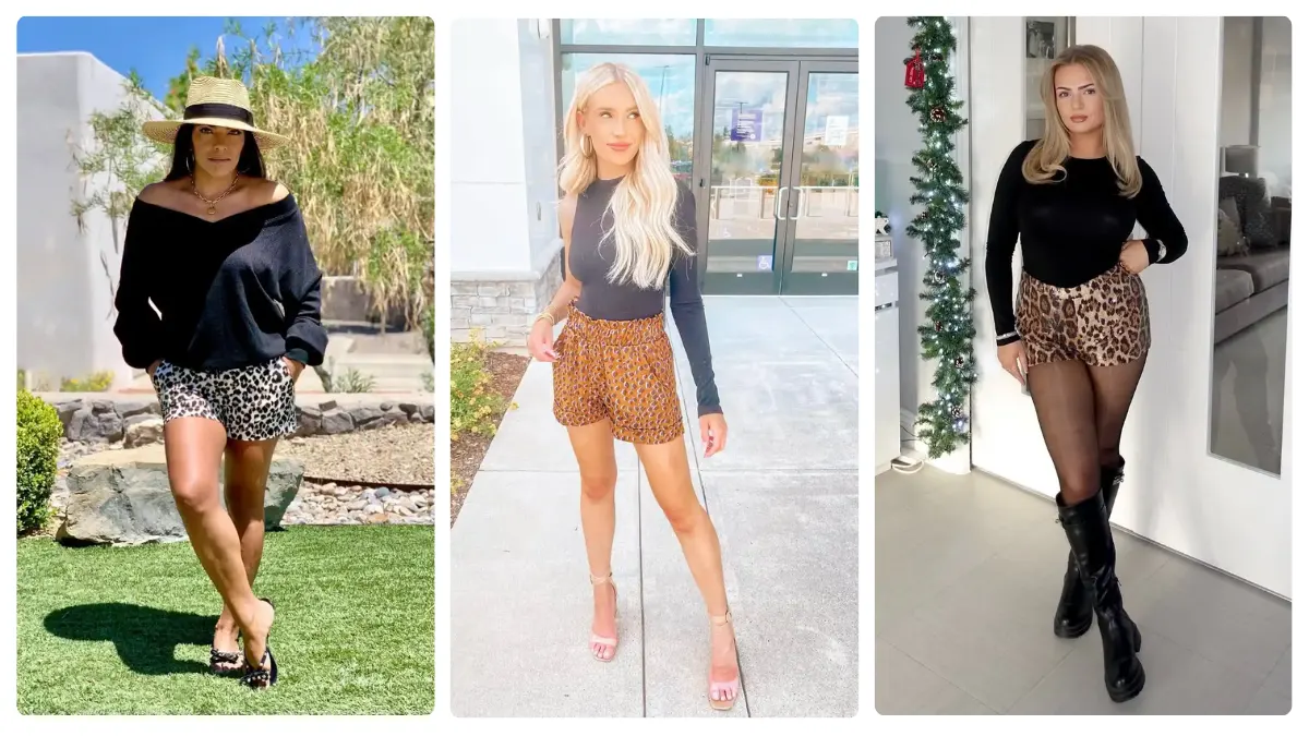 19 Leapord Short Outfit Ideas.