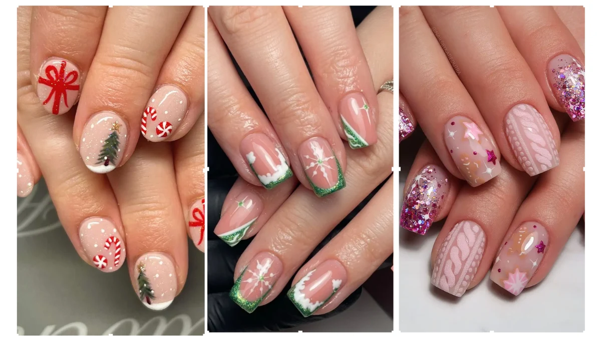 19 Short Christmas Nail Ideas