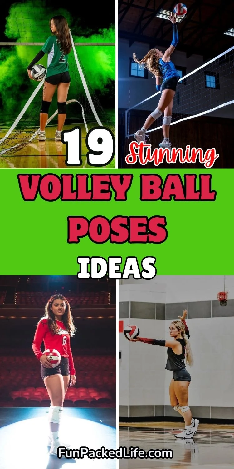 19 Stunning Volley Ball Pose Ideas