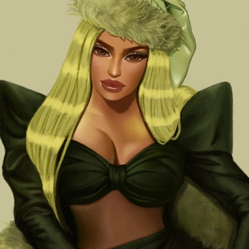Enchanted Emerald Diva