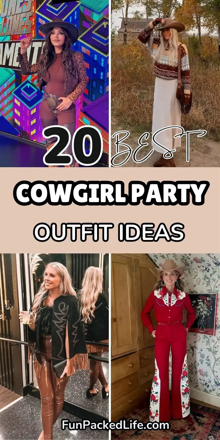 20 Best Cowgirl Party Outfit Ideas