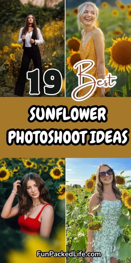 Sunflower Photoshoot Ideas
