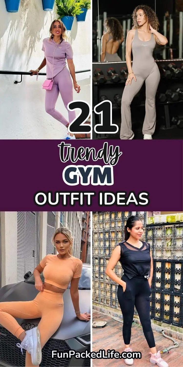 21 Trendy Gym Outfit Ideas