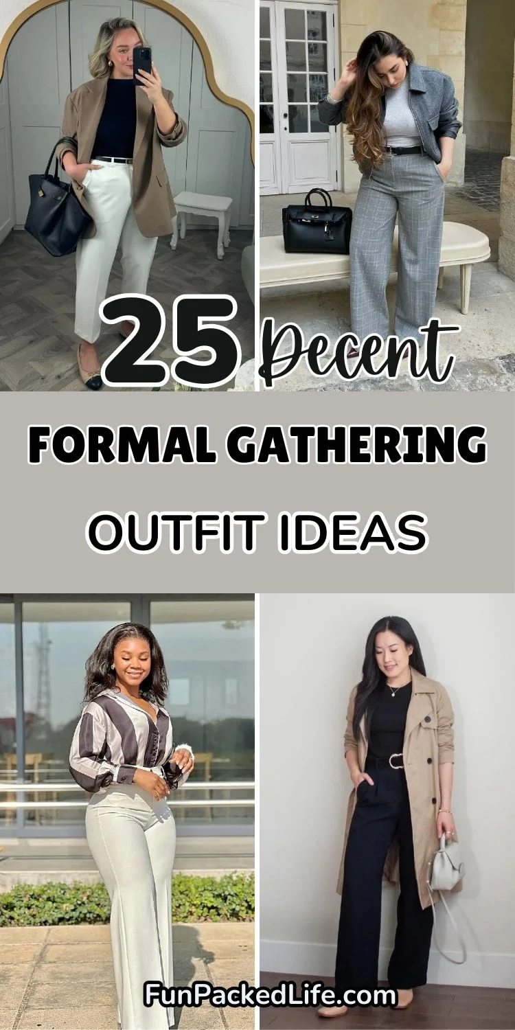 25 Best Formal Gathering Outfit Ideas