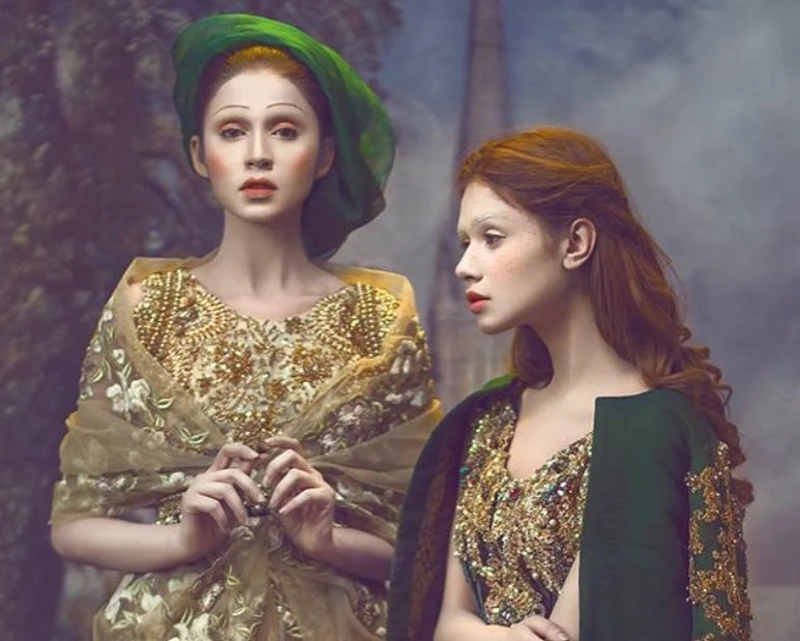 Regal Renaissance Green Gowns