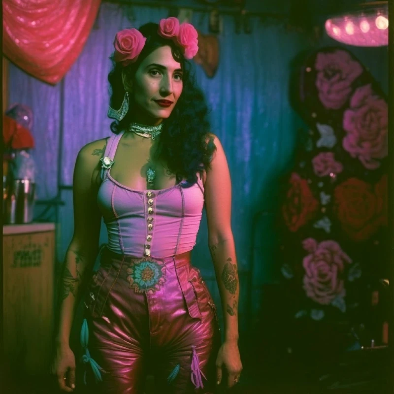 Vintage Rose Carnival Outfit