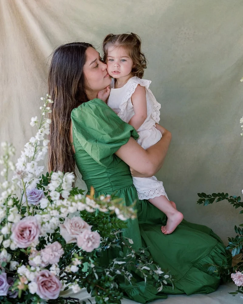 A Mother-Daughter Embrace