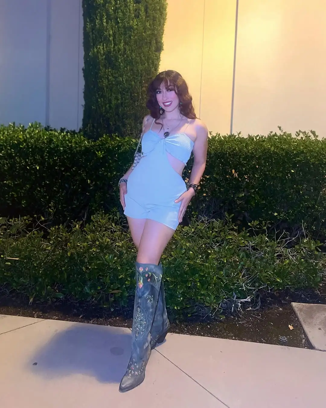 Angelic Romper Concert Style