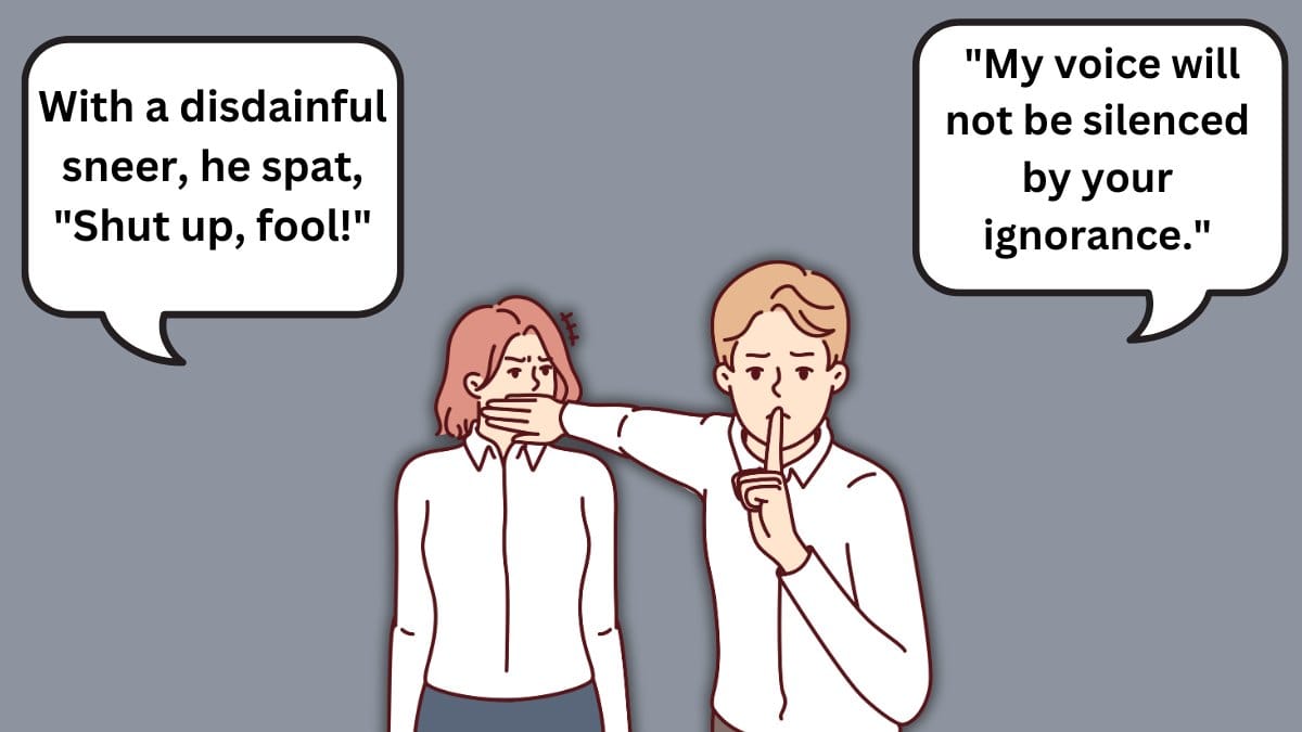 30 Best Comebacks To Shut Someone Up to Win Any Conversation - How To Respond To Shut Up