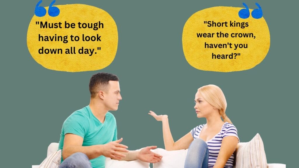 Best Comebacks When A Girl Calls You Short