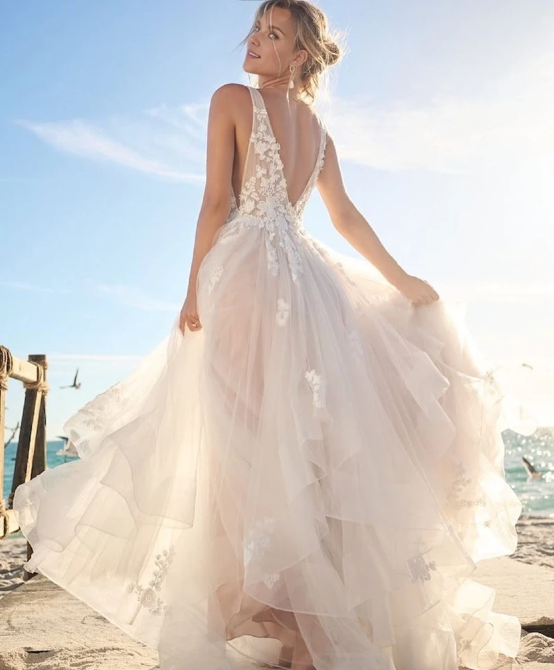 Boho Beach Bridal Look