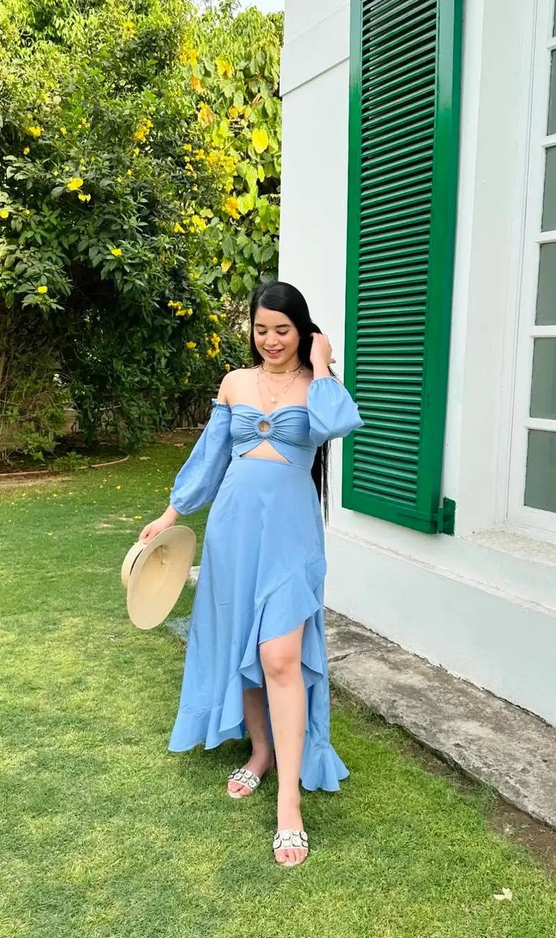 Boho Elegance in Blue
