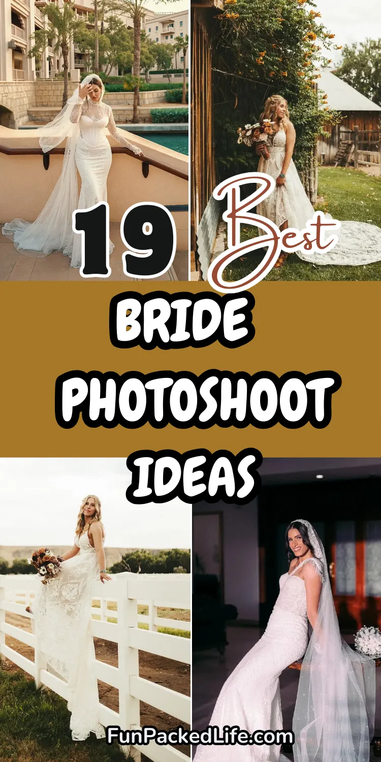 Bride Photoshoot Ideas