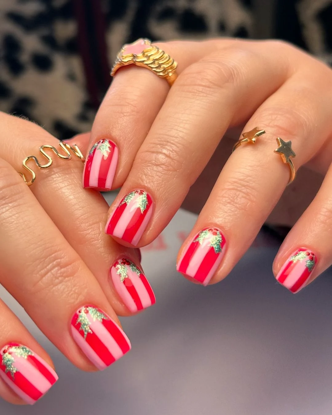 Candy Cane Castle Stripes