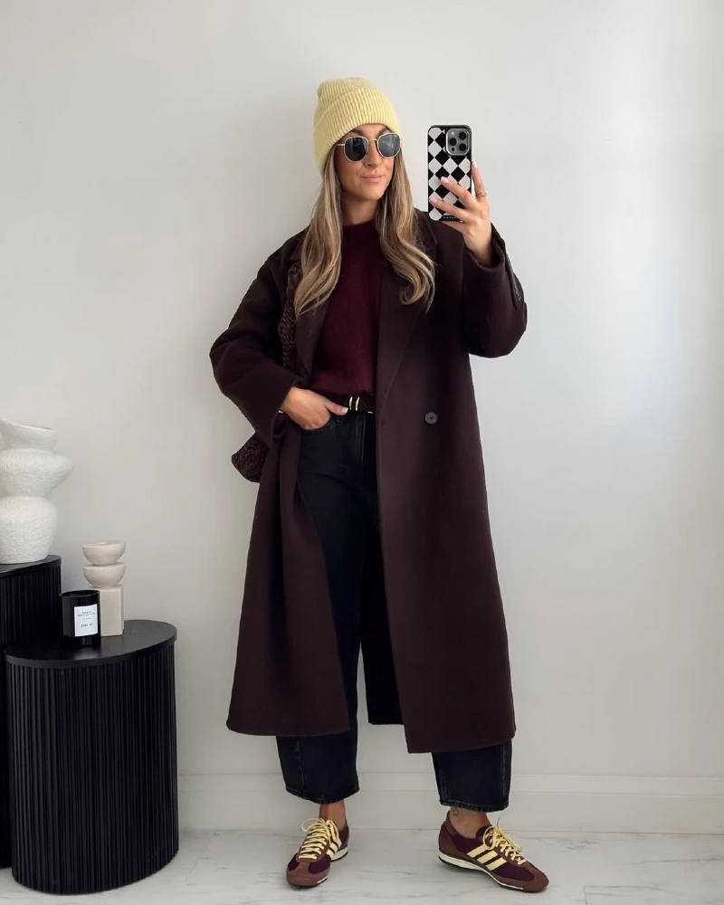 Casual Chic with Sporty Accents