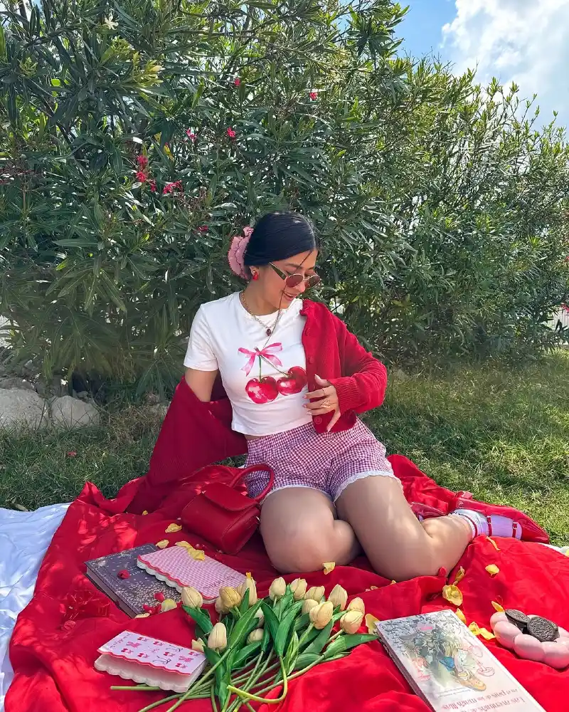 Cherry-Inspired Picnic Vibes
