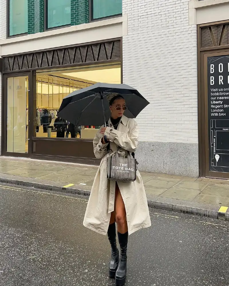 Chic in the City Rain