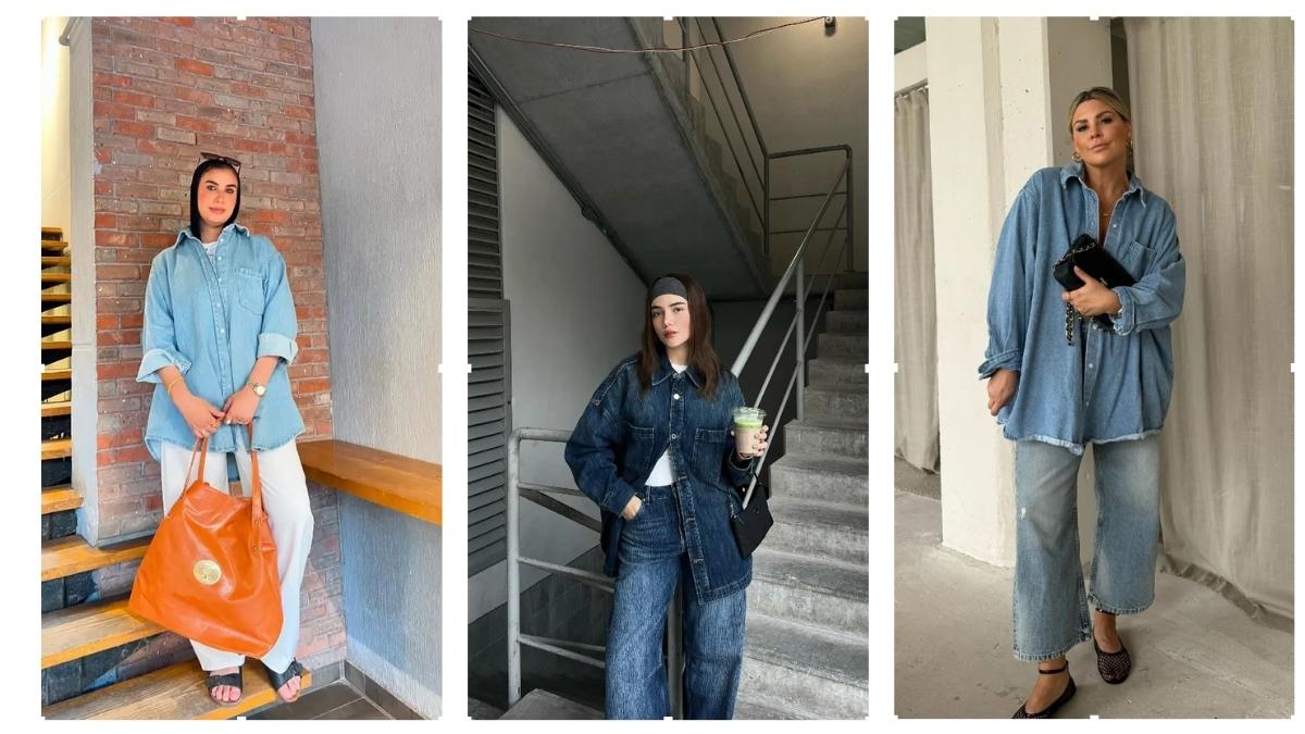 Winter Denim Jacket Outfit Ideas