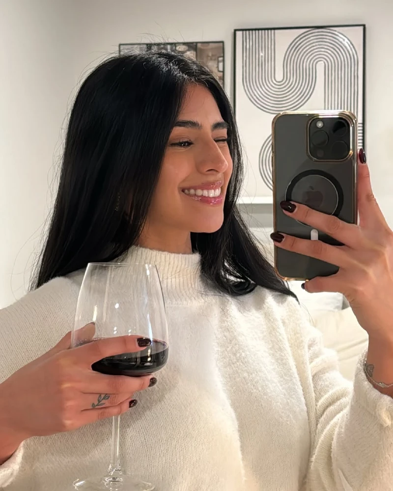 Cozy Wine Night Candid