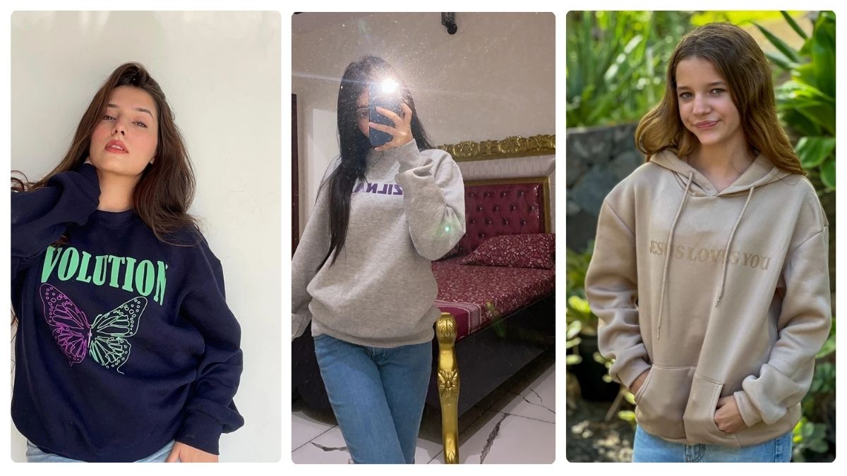 Crew Neck Sweatshirt Outfit Ideas