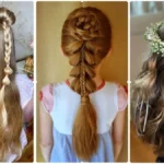 Cute Girls Hairstyles For Christmas