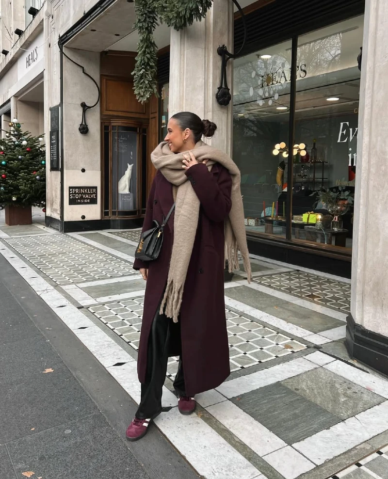 Effortless Elegance for a Winter Stroll