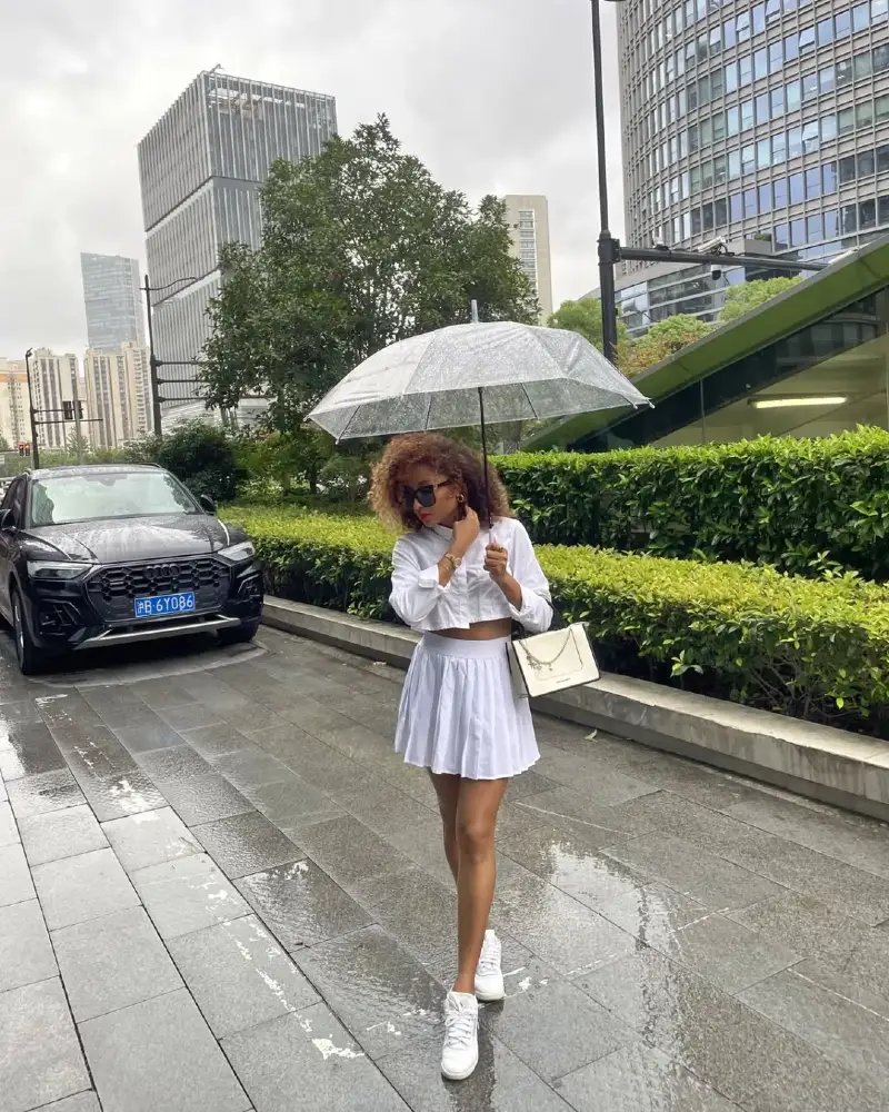 Effortless Style Under the Rain