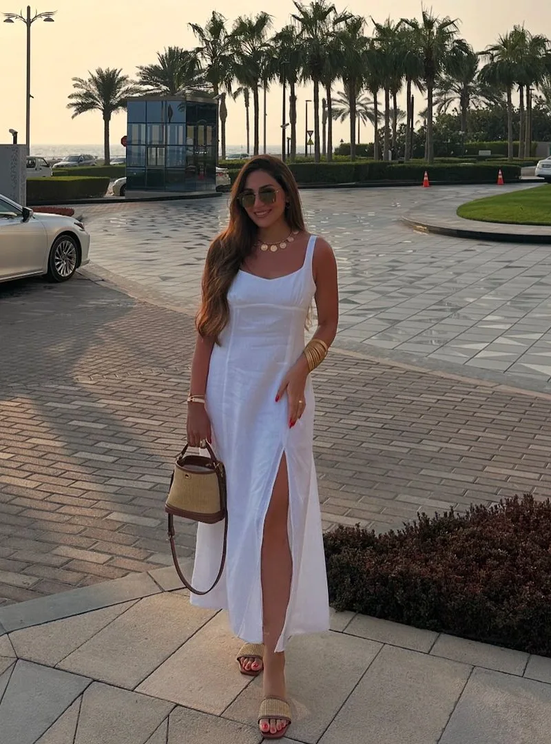 Effortless White Maxi Dress