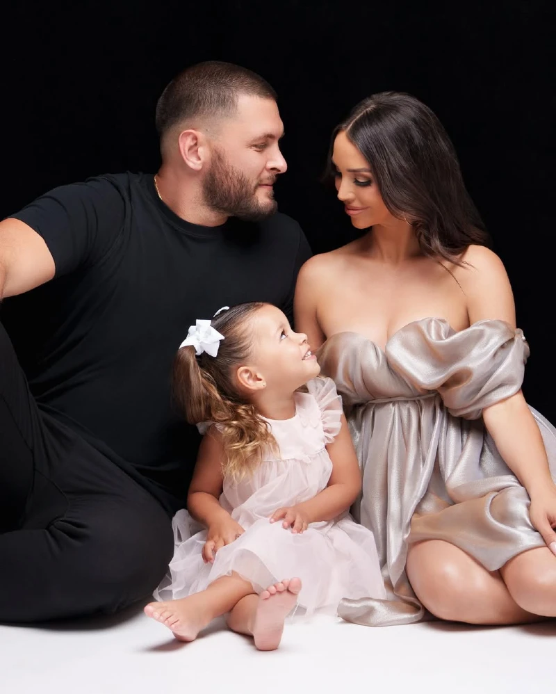 Elegant Monochrome Family Look