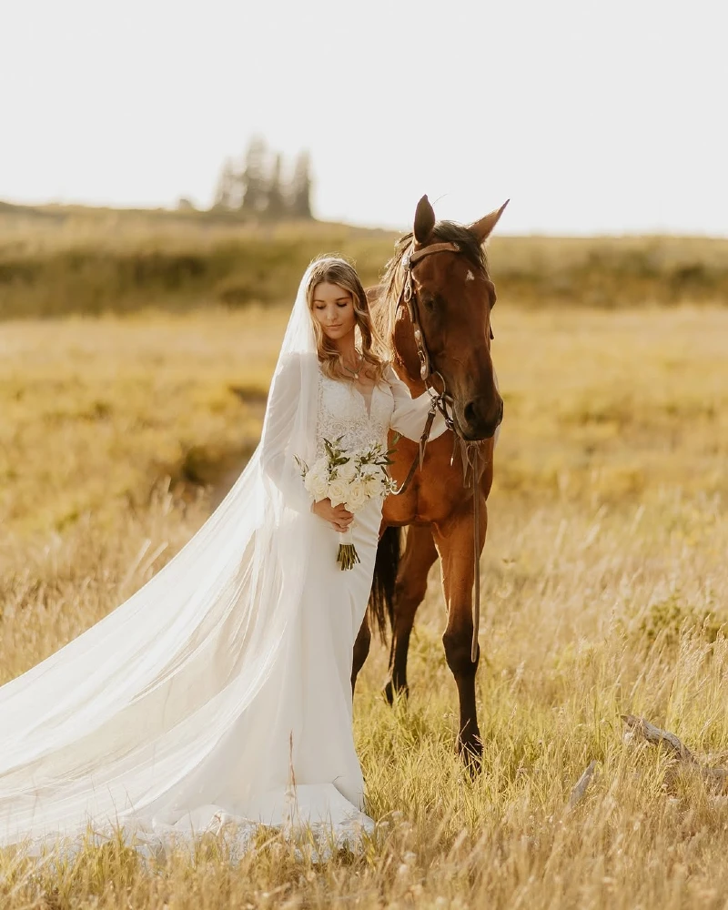 Ethereal Countryside Bride