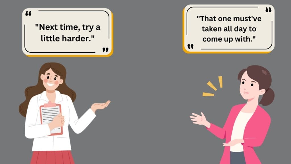 Female Comebacks for Workplace Situations