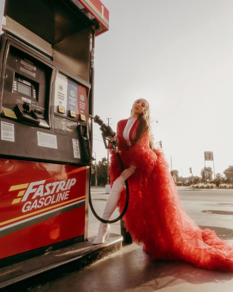Glam at the Gas Station