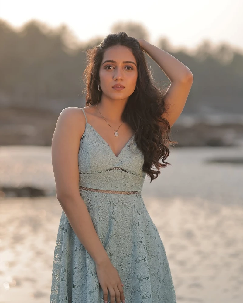 Golden Hour Lace Portrait