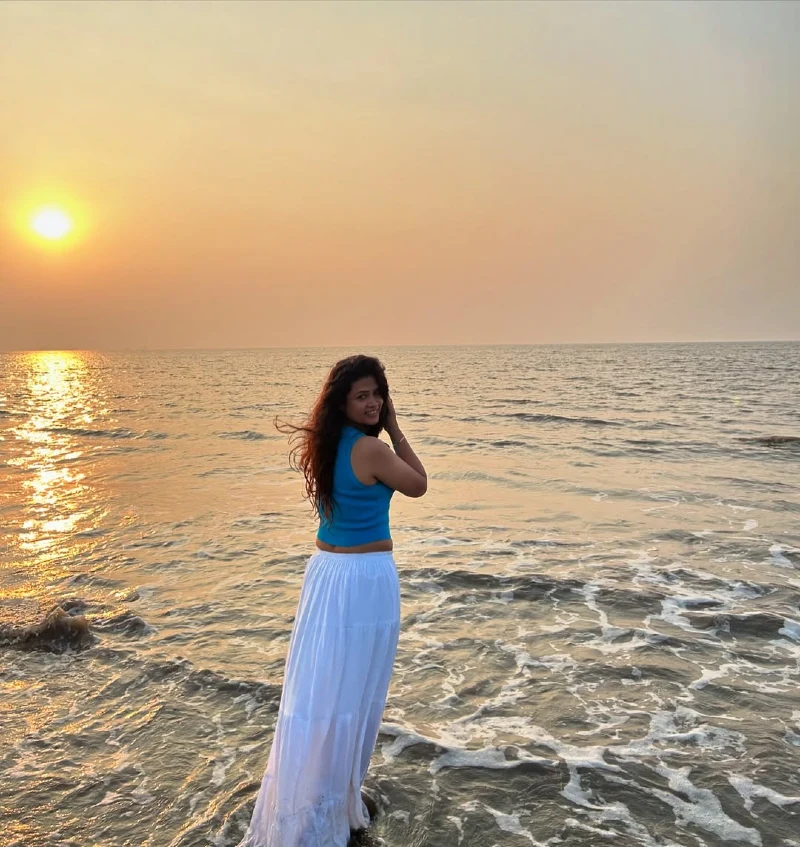 Golden Hour Seascape Portrait