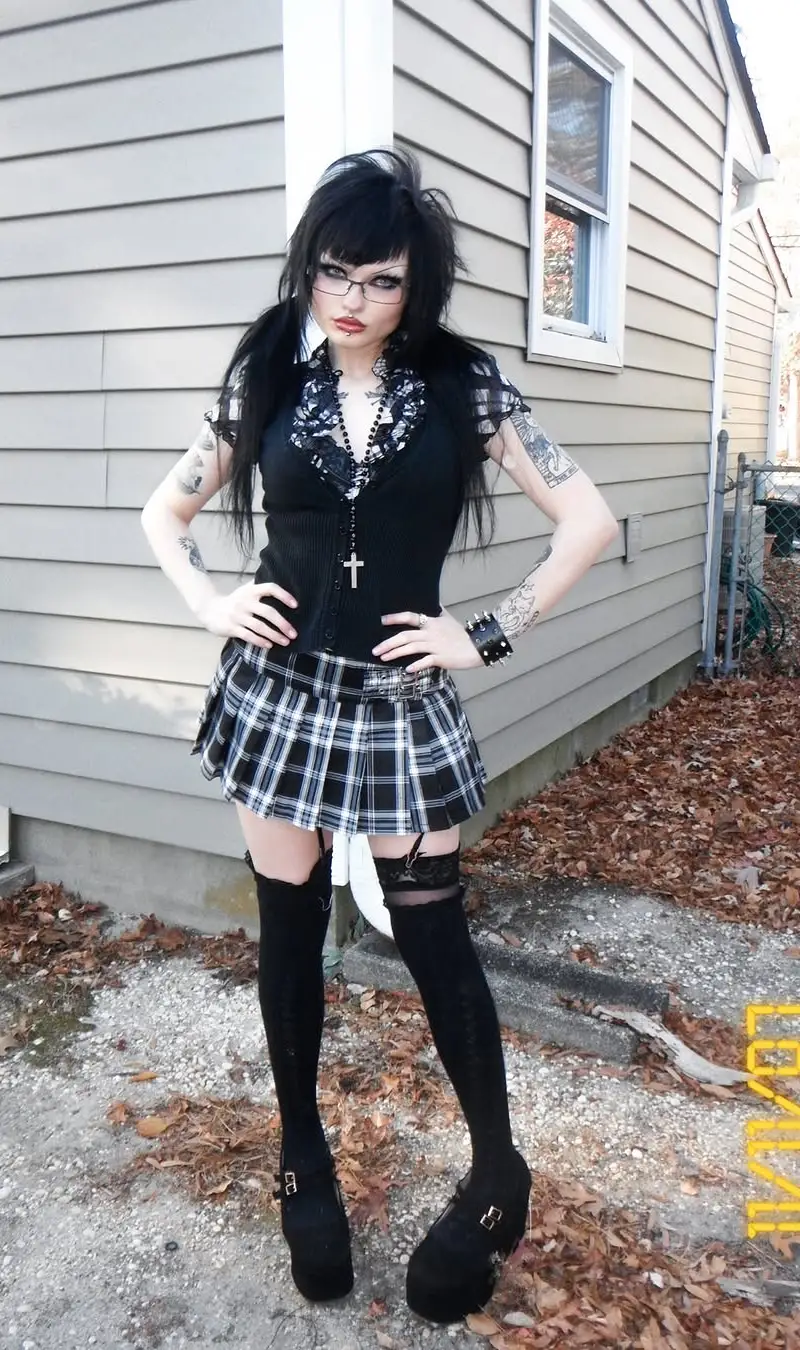 Gothic Schoolgirl Punk