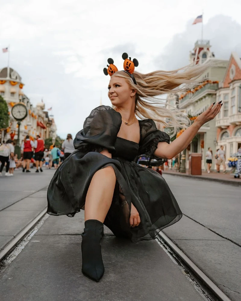 Halloween Chic with Mickey Ears