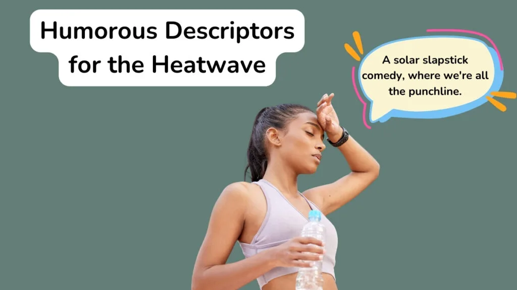 Humorous Descriptors for the Heatwave