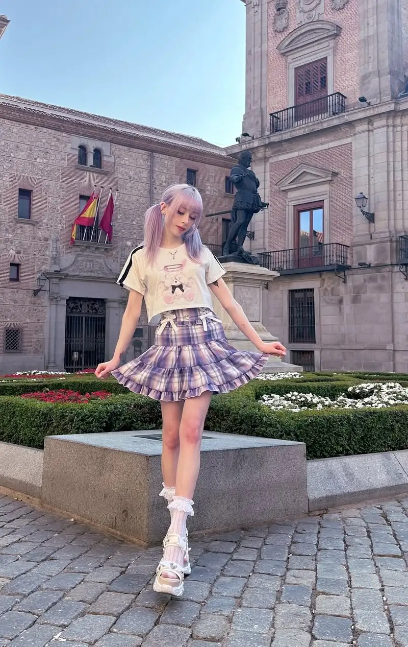 Kawaii Pastel Plaid