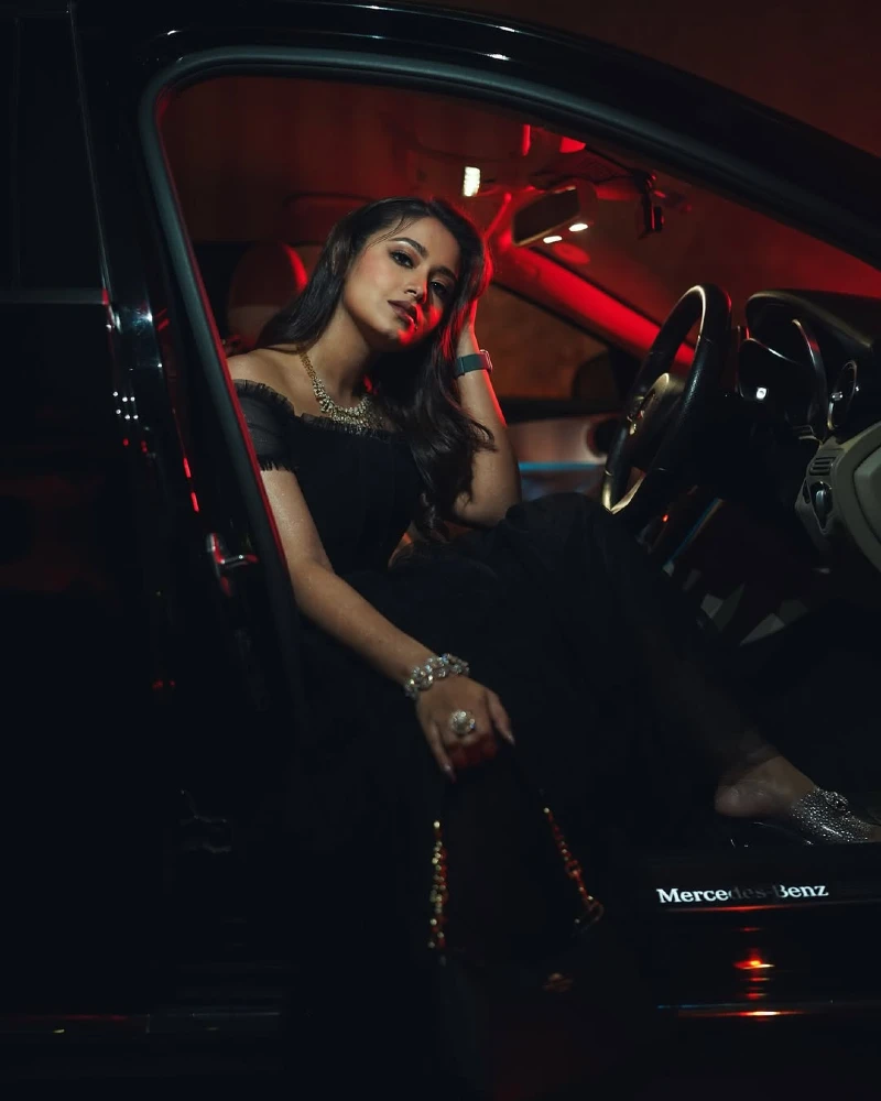 Luxury Car Interior Glow
