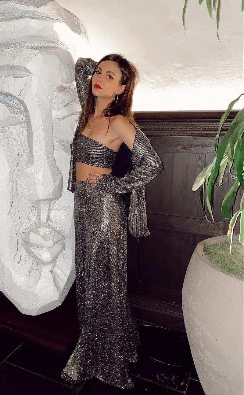 Metallic Co-Ord Set
