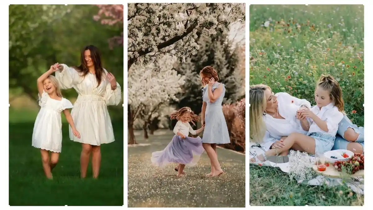 Mother Daughter Photoshoot Ideas