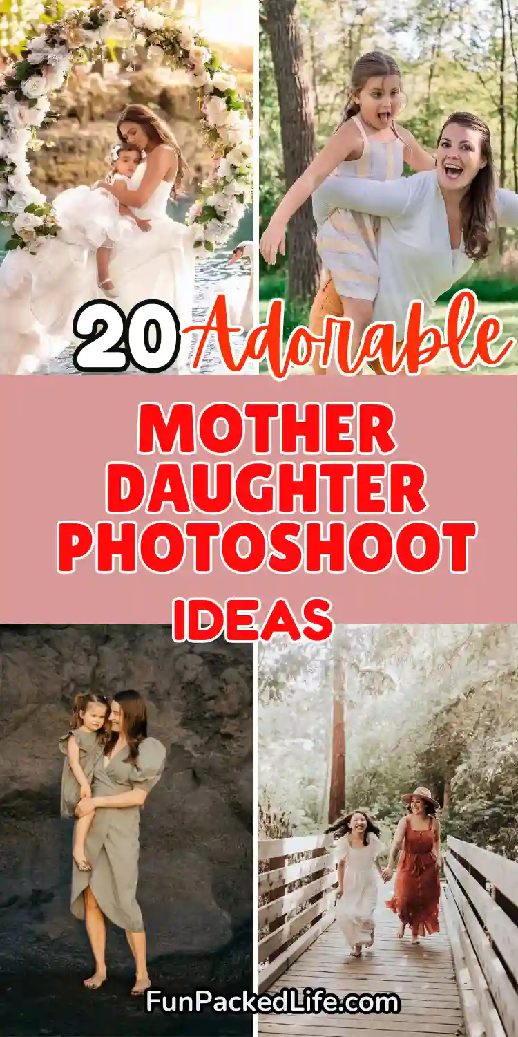 Mother Daughter Photoshoot Ideas