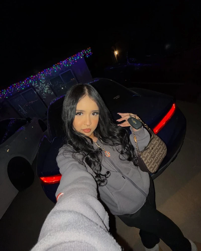 Nighttime Car Hood Moment