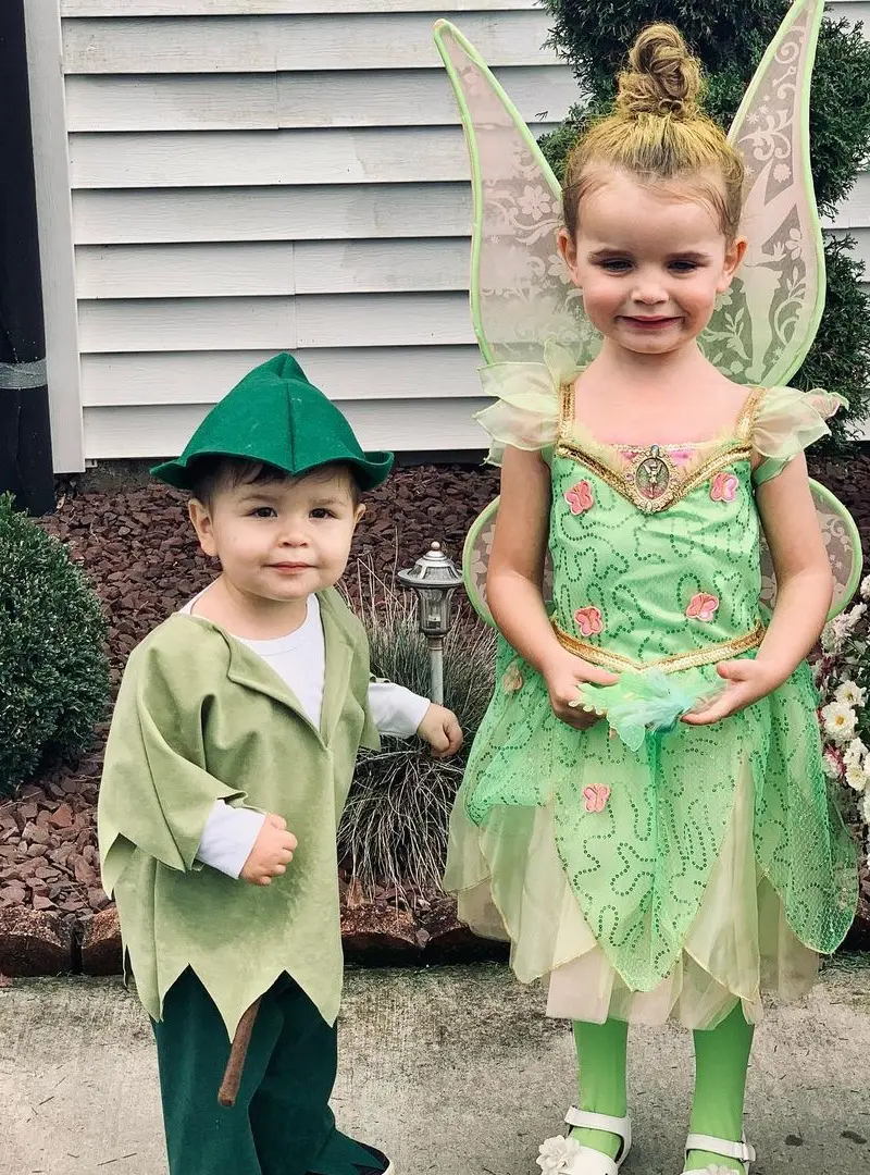 Peter Pan and Tinker Bell Duo