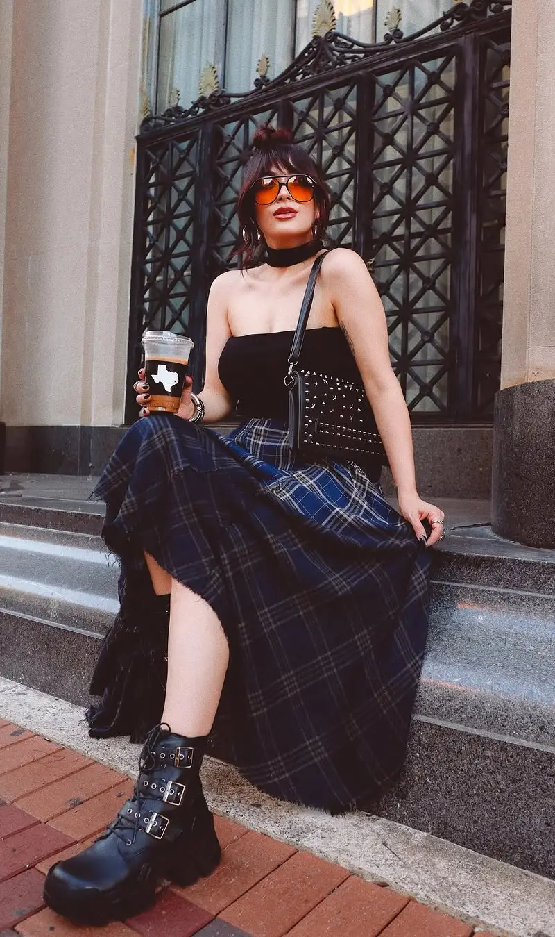 Plaid Grunge Punk