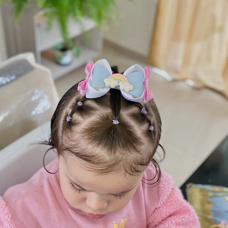 Rainbow Charm Hairstyle