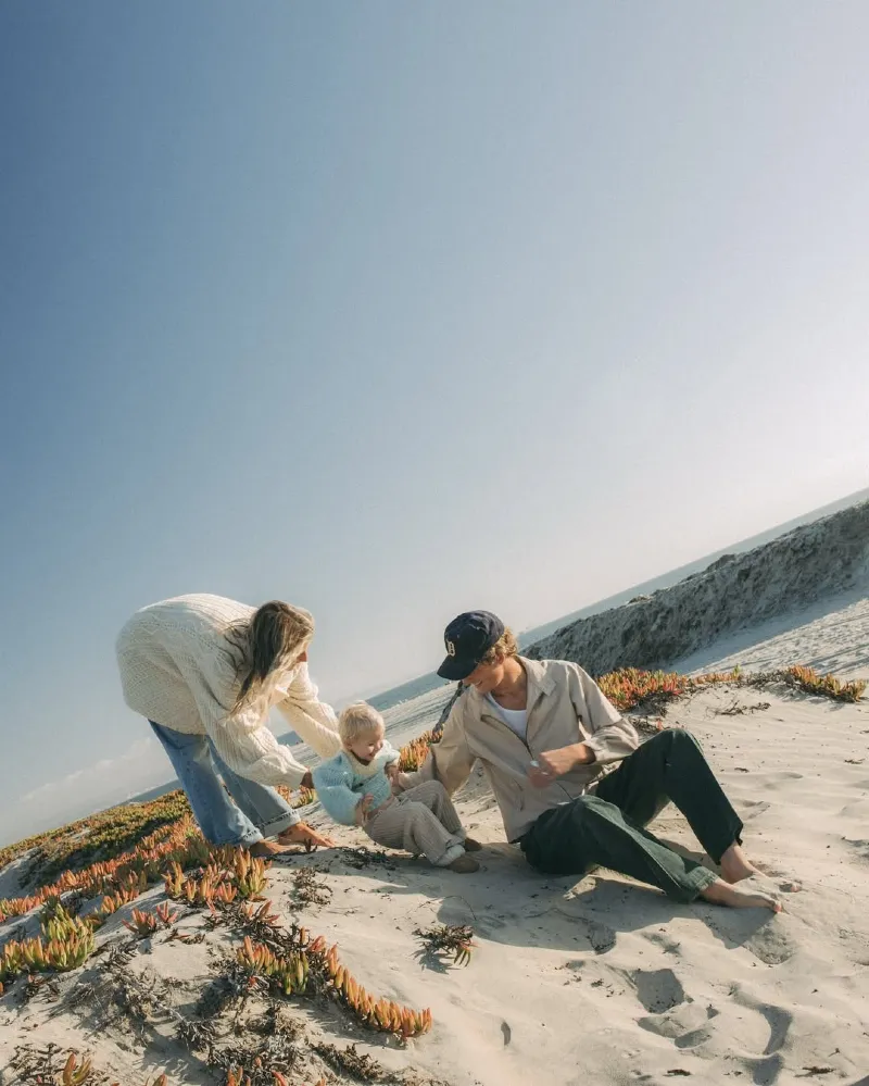 Relaxed Coastal Family Look
